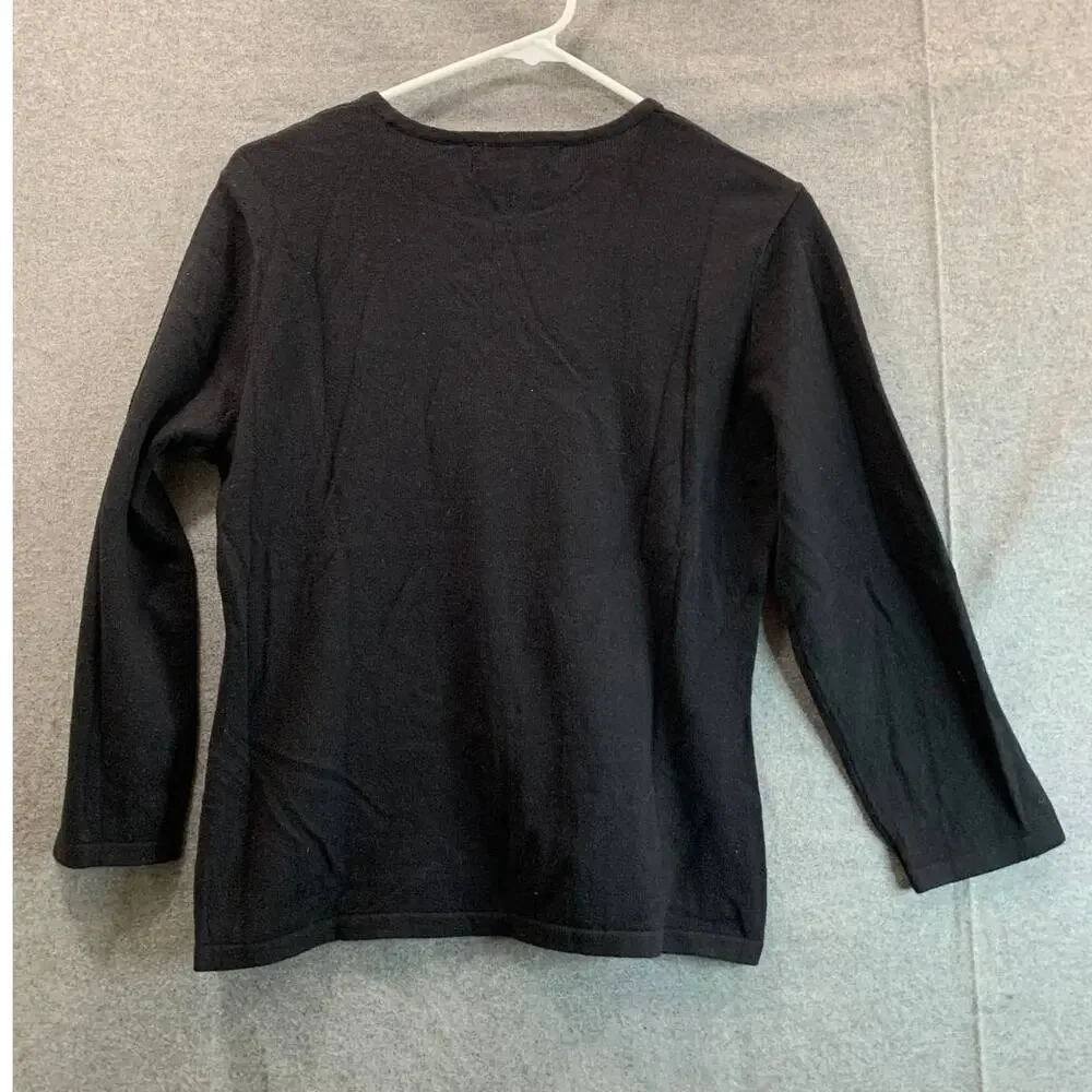 Michael Kors Sweater Womens Large Long Sleeve Round Neck Pullover